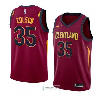 Camiseta Cleveland Cavaliers Bonzie Colson Icon 2018 Rojo