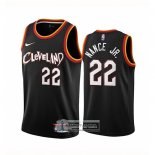 Camiseta Cleveland Cavaliers Larry Nance Jr. Ciudad 2020-21 Negro