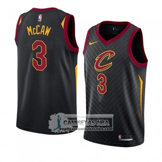 Camiseta Cleveland Cavaliers Patrick Mccaw Statement 2018 Negro