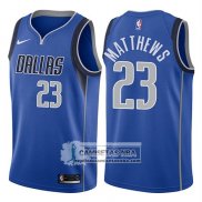 Camiseta Dallas Mavericks Wesley Matthews Icon 2018