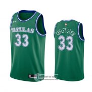 Camiseta Dallas Mavericks Willie Cauley-Stein Hardwood Classics 2020-21 Verde