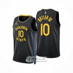 Camiseta Golden State Warriors Jimmy Butler NO 22 Statement 2025-26 Negro
