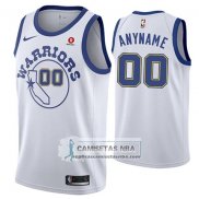 Camiseta Golden State Warriors Personalizada 2017-18 Blanco