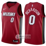 Camiseta Heat Josh Richardson Statement 2017-18 Rojo