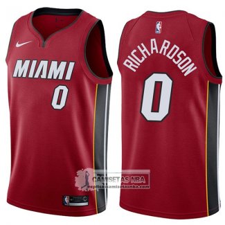 Camiseta Heat Josh Richardson Statement 2017-18 Rojo