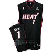 Camiseta Heats Bosh Negro