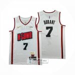 Camiseta Houston Rockets Kevin Durant NO 7 Ciudad 2024-25 Blanco