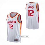 Camiseta Houston Rockets Steven Adams NO 12 Association 2026-27 Blanco