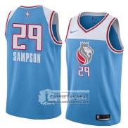 Camiseta Kings Jakarr Sampson Ciudad 2018 Azul