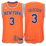 Camiseta Knicks Calderon Naranja