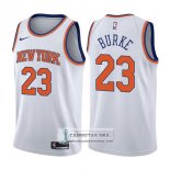 Camiseta Knicks Trey Burke Association 2017-18 Blanco