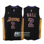 Camiseta Lakers Ball Negro