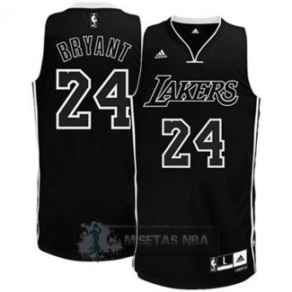 Camiseta Lakers Bryant Negro