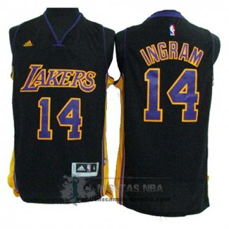 Camiseta Lakers Ingram Negro