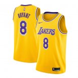 Camiseta Lakers Kobe Bryant Nike Icon 2018-19 Amarillo