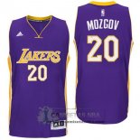 Camiseta Lakers Mozgov Purpura