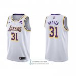 Camiseta Los Angeles Lakers Austin Reaves NO 31 Association 2021-22 Blanco