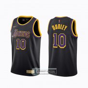 Camiseta Los Angeles Lakers Jared Dudley Earned 2020-21 Negro