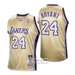 Camiseta Los Angeles Lakers LeBron James Hardwood Classics Hall Of Fame 2020 Oro