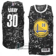 Camiseta Luces de la Ciudad Warriors Curry Negro