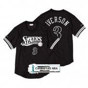 Camiseta Manga Corta Bulls Allen Iverson Negro