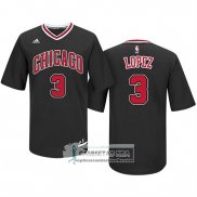 Camiseta Manga Corta Bulls Wade Negro