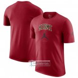 Camiseta Manga Corta Miami Heat Essential Ciudad Rojo
