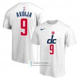 Camiseta Manga Corta Washington Wizards Deni Avdija Ciudad 2019-20 Blanco