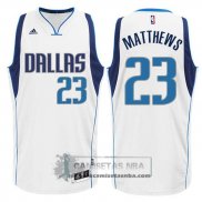 Camiseta Mavericks Matthews Blanco