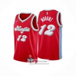Camiseta Memphis Grizzlies Ja Morant NO 12 Ciudad 2024-25 Rojo