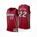 Camiseta Miami Heat Jimmy Butler NO 22 Statement 2024-25 Rojo