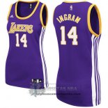 Camiseta Mujer Lakers Ingam Purpura