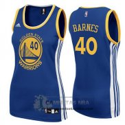 Camiseta Mujer Warriors Barnes Azul