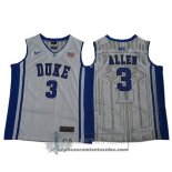 Camiseta NCAA Duke Blue Devils Garyson Allen Blanco