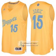 Camiseta Navidad Nuggets nikola jokic 2016 Dolado