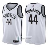 Camiseta Nets Dante Cunningham Association 2017-18 Blanco