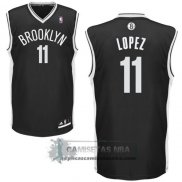 Camiseta Nets Lopez Negro