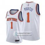 Camiseta New York Knicks Bobby Portis Association Blanco