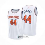 Camiseta New York Knicks Landry Shamet NO 44 Association 2025-26 Blanco