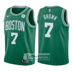Camiseta Nino Celtics Jaylen Brown Icon 2017-18 Verde