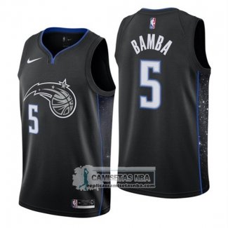 Camiseta Nino Magic Mo Bamba Ciudad 2018-19 Negro