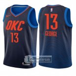 Camiseta Nino Thunder Paul George Statement 2017-18 Azul