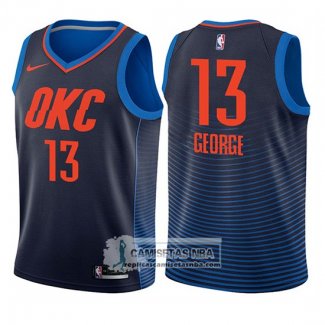 Camiseta Nino Thunder Paul George Statement 2017-18 Azul