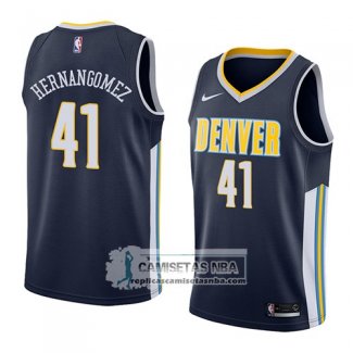 Camiseta Nuggets Juan Hernangomez Icon 2018 Azul