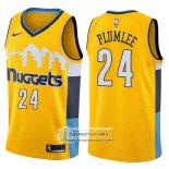 Camiseta Nuggets Mason Plumlee Statement 2017-18 Amarillo