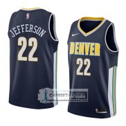 Camiseta Nuggets Richard Jefferson Icon 2018 Azul