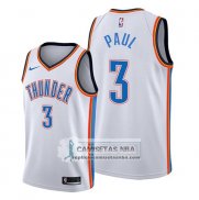 Camiseta Oklahoma City Thunder Chris Paul Association Blanco