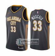 Camiseta Oklahoma City Thunder Mike Muscala Ciudad Negro