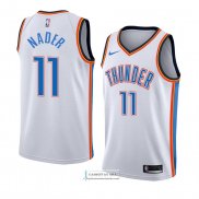 Camiseta Oklahoma City Thunderr Abdel Nader Association 2017-18