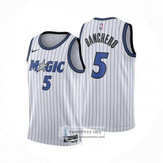 Camiseta Orlando Magic Paolo Banchero NO 5 Association 2025-26 Blanco